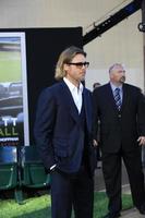 LOS ANGELES, SEP 19 - Brad Pitt arrives at the Moneyball World Premiere at Paramount Theater of the Arts on September 19, 2011 in Oakland, CA photo