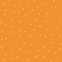 Seamless pattern, dots on an orange background. Vector illustration
