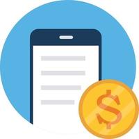 Mobile payment Isolated Vector icon which can easily modify or edit