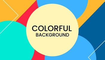 colorful abstract background vector