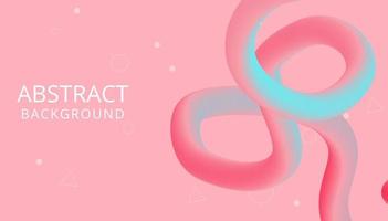 3d object abstract background vector