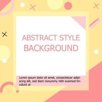 memphis abstract background vector