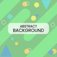 green abstract background vector