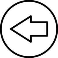 Previous Arrow Vector icon which is suitable for commercial work and easily modify or edit it