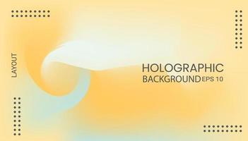 holographic abstract bacground vector