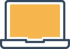 Laptop Vector icon that can easily modify or edit