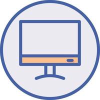 Lcd Vector icon which is suitable for commercial work and easily modify or edit it
