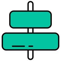 spacing and alignment vector
