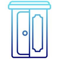 cupboard icon with transparent background vector