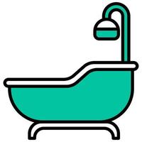 shower icon with transparent background vector