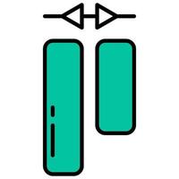 espaciamiento y alineación vector