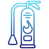extinguisher icon with transparent background vector