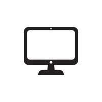 Monitor Icon EPS 10 vector