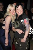 LOS ANGELES, MAY 10 - Natasha Bedingfield, Margaret Cho at the L A Gay and Lesbian Center s An Evening With Women at Beverly Hilton Hotel on May 10, 2014 in Beverly Hills, CA photo