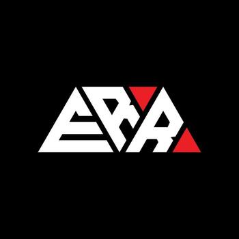 ERR triangle letter logo design with triangle shape. ERR triangle logo design monogram. ERR triangle vector logo template with red color. ERR triangular logo Simple, Elegant, and Luxurious Logo. ERR