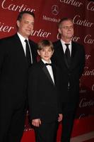 LOS ANGELES, JAN 7 - Tom Hanks, Thomas Horn, Stephen Daldry arrives at the 2012 Palm Springs International Film Festival Gala at Palm Springs Convention Center on January 7, 2012 in Palm Springs, CA photo