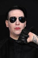 LOS ANGELES, APR 10 - Marilyn Manson at the Transcendence Premiere at Village Theater on April 10, 2014 in Westwood, CA photo