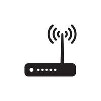 Router Icon EPS 10 vector