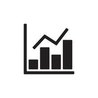 icono de diagrama eps 10 vector