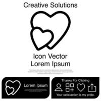 Heart Icon EPS 10 vector