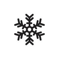 Snowflake Icon EPS 10 vector