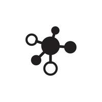 Molecule Icon EPS 10 vector