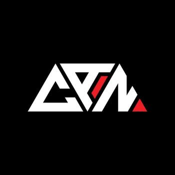 CAN triangle letter logo design with triangle shape. CAN triangle logo design monogram. CAN triangle vector logo template with red color. CAN triangular logo Simple, Elegant, and Luxurious Logo. CAN