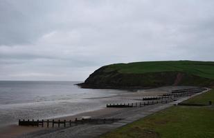 Irish Sea Lapping the Shores of St Bees Beach photo