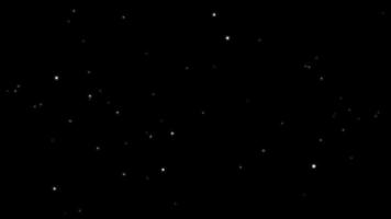 Abstract loop blurred glow  particle dust flowing background video