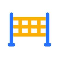 Net Icon with Outline Color vector