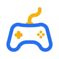 Game Control Icon Outline Color vector