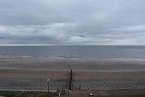 Beautiful View of the Irish Sea at St Bees Beach photo