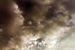 cielo con nubes foto