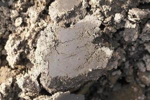 plowed agricultural field photo