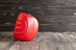 boxing glove, close up photo