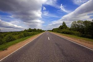 the asphalted road photo