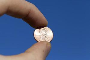 coin in hand photo