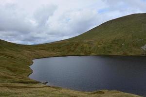 Beautiful View of Grisdale Tarn in England photo