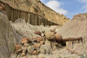 Cannonball Concretions in Theodore Roosevelt North Unit photo