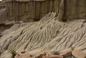 Erosion Eating at Rock Formations Creating Unsual Patterns photo