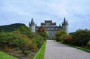 castillo de inveraray de argyll escocia foto