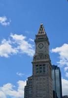 Clock Tower in the City of Boston Massachusetts photo