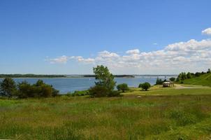 View of Harbor on Spectacle Island photo