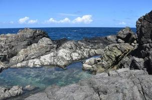 Rugged Rocky Cove with a Natural Pool photo