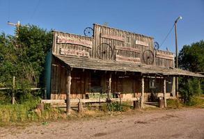 Abandoned Store in a Ghost Town in Scenic photo