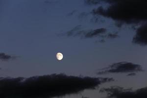 sky and moon photo