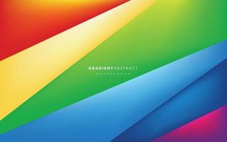 colorful gradient abstract background design vector