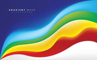 colorful gradient abstract background design vector