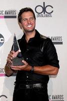 LOS ANGELES, NOV 24 - Luke Bryan at the 2013 American Music Awards Press Room at Nokia Theater on November 24, 2013 in Los Angeles, CA photo