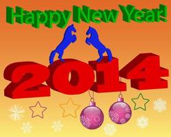 card with new year vector